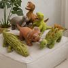 Velociraptor Green Triceratops Doll PP Cotton Simulation Stuffed Doll  Christmas
