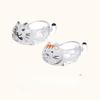 Spice Bowl Cat Crystal Glass Seasoning Dish Dipping Saucer Sauce Dishes Chopstick Holder Soy Sauce Vinegar Dish Spice Dishes