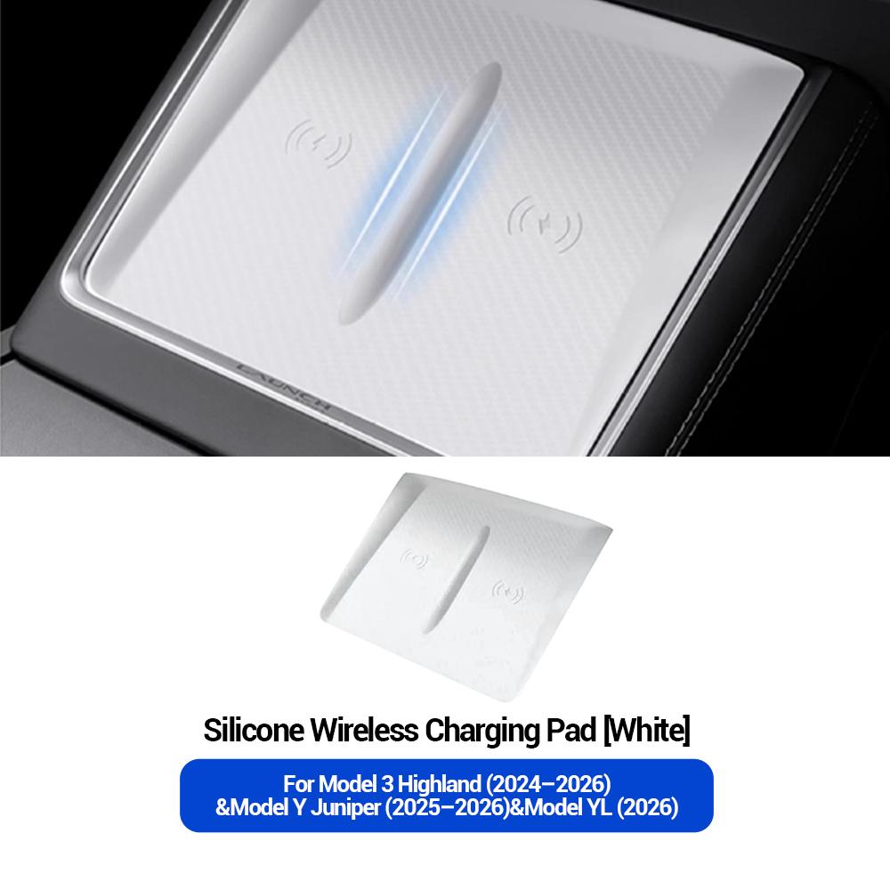 1/4Set For Tesla Model 3 Y YL Highland Juniper Armrest Pad Anti-fouling Case Center Organizer Console Box Cover Car Accessories