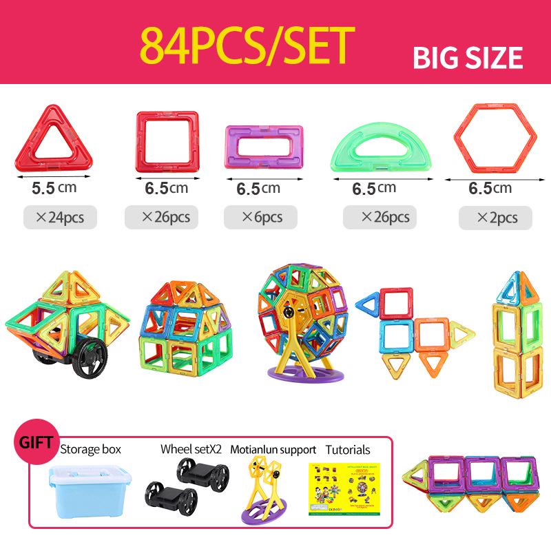 Magnetic Tiles: Children's Building Blocks Educational Toy Set