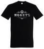 Monet's I T-Shirt 13 Sign Symbol Logo Reasons Cafe Restaurant Why Hannah Diner