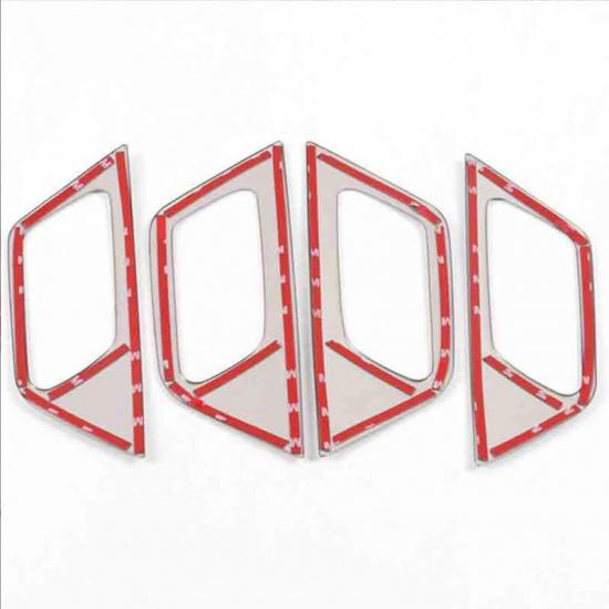 For Peugeot 3008 5008 GT 2017 - 2025 Car Inner Door Handle Bowl Frame Decoration Sequ Cover Trim Stainless Steel Accessories