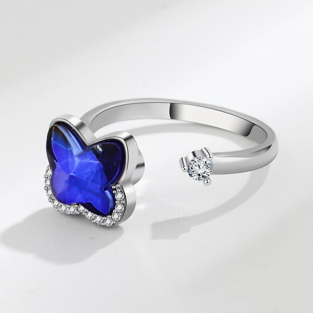 Lindon – bague classique en alliage de cuivre et Zircon, bijoux pour dames, cadeau de fête de promesse de mariage