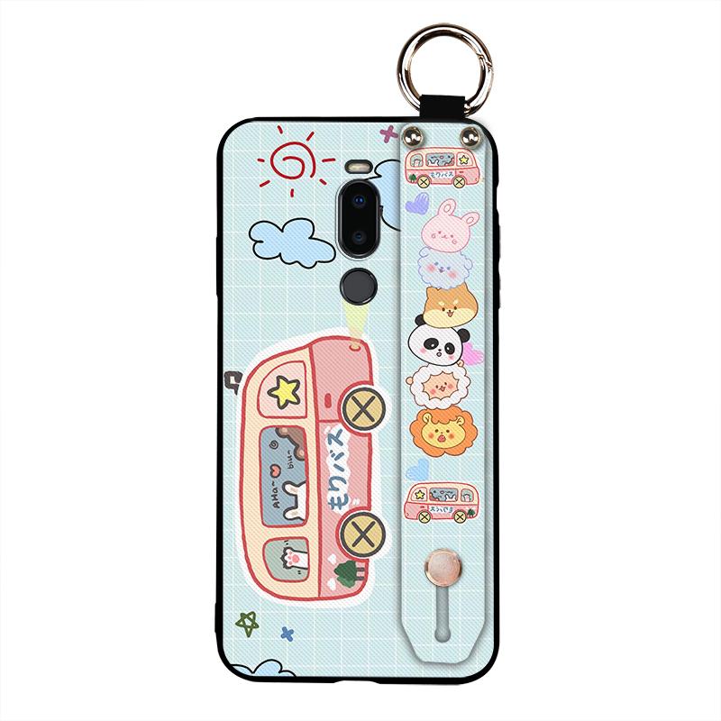 Dirt-resistant Durable Phone Case For Meizu M8/V8 Pro Anti-dust Cute Soft Case Kickstand Silicone Anti-knock Shockproof
