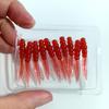 DUODUOYU 10PCS New Mini Soft Fishing Lure 0.3g/35mm Silicone Bait Swimbait Wobblers Worm Bass Carp Rockfishing Fishing Tackle
