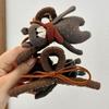 Japanese Korean High-End Little Bear Claw Hair Clip - 2024 Autumn/Winter Cute Girl Shark Clip Hairpin
