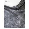 PU Simulated Leather Fabric Silver Gray Handmade Diy Coat Skirt Designer Cloth Diy Apparel Sewing Polyester Fabrics