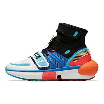 Dragon Ball X Sun Wukong Kai Wang Quan Form Basketballschuhe Herren Sneaker Weiß Blau 11941620-11