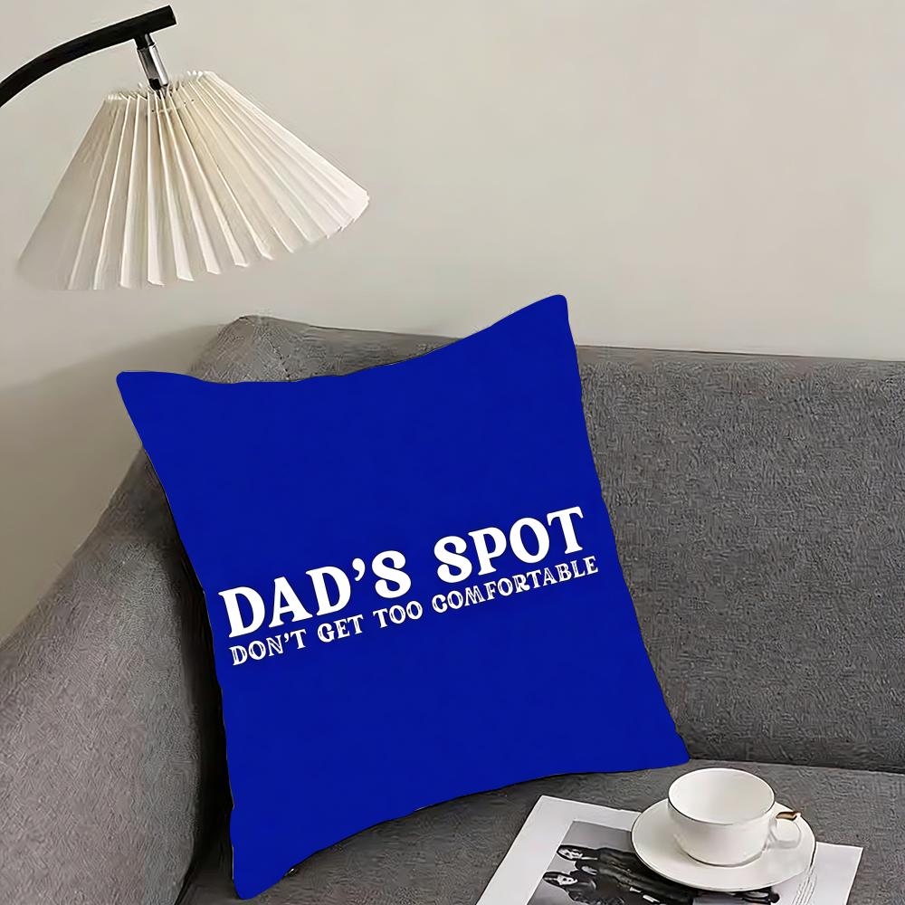 

Забавная наволочка для подушки DADS SPOT Ультрамягкая, приятная для кожи ткань Комфорт как на облаке Скрытая молния 30x30 cm