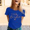 Unisex Casual Letter Print T-Shirt Crew Neck Pullover Short Sleeve Top Comfortable Fit Lightweight Fabric Suitable for Everyday Wear