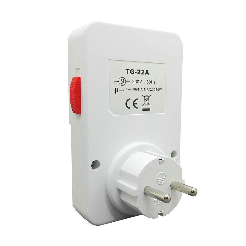 European 16A Mechanical Timer Socket - German/Russian Standard