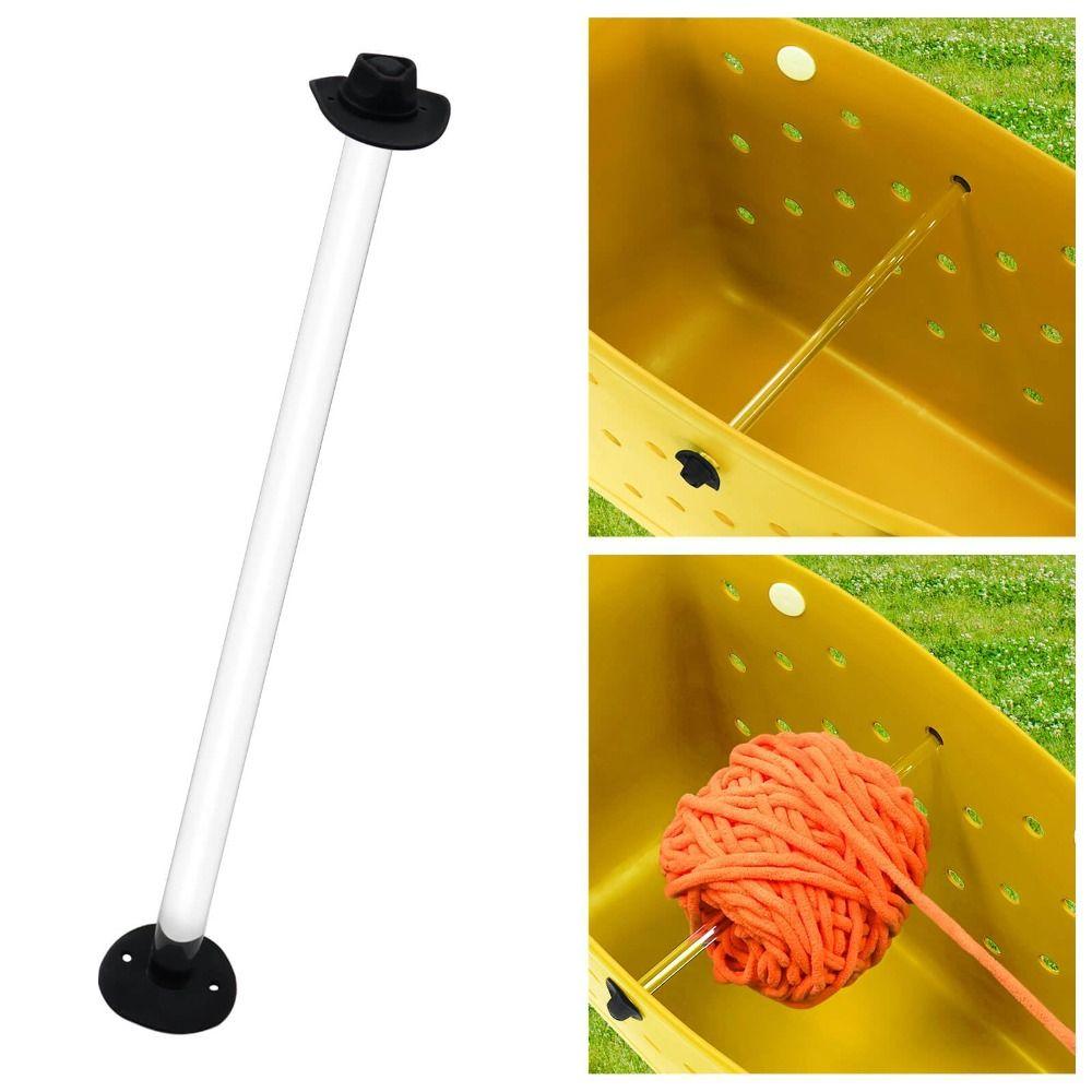 

Embroidery Transparent Knitting Yarn Spinner Knitting Straw Covers for Bogg Bag 21cm