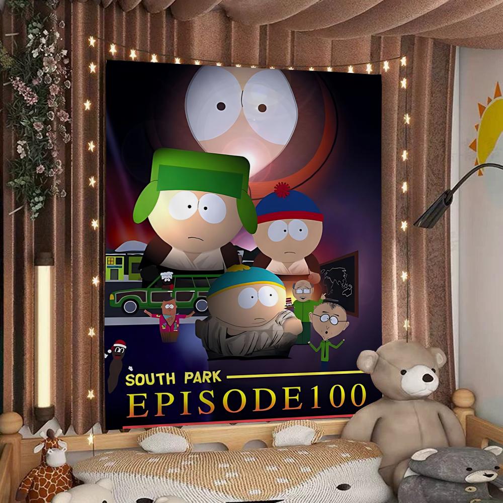 CartoonSouthparkS Cartoon Tapestry Wall Hanging Decoration Household Home Decor
