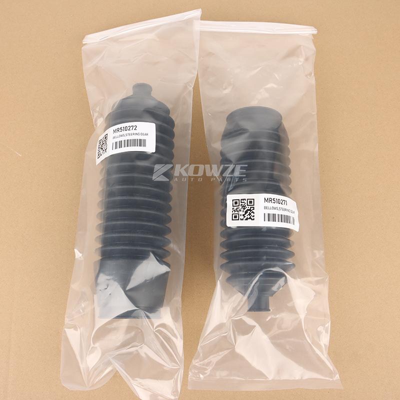 Steering Rack Boot Dust Cover for Mitsubishi Pajero V73 V77 V93 V97 V98 MR510271 MR510272 2PCS Left & right 2PCS
