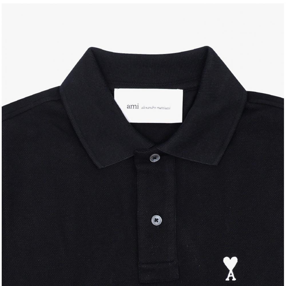 Ami Small HearT Logo Polo Unisex T shirT Hpl411 760 045