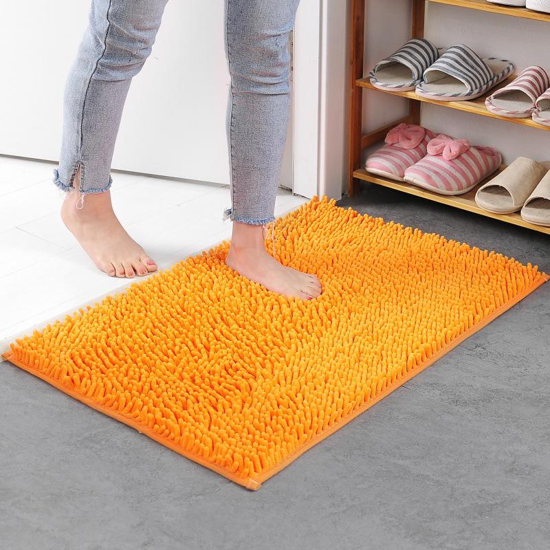 Hot-Selling Chenille Absorbent Anti-Slip Mat for Bedroom, Entrance, Bathroom & Bathtub