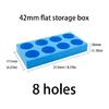 Router Bit Tray Organizer Multi Hole Drill Screwdriver Bit Tool Holder Tray for Tool Box and Drawer Storage Solution