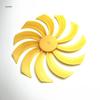 Compact 17.5cm USB Wind Power Fan Blade for Micro Wind Energy Generation