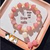 Bodhi Root Cat Paw Bracelet for Sweet Girls