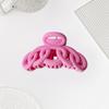 Korean Style Solid Color Hair Claw Women Hollow Out Frosted Hair Clip Vintage Hairpin Crab Hair Clip Hair Accessories