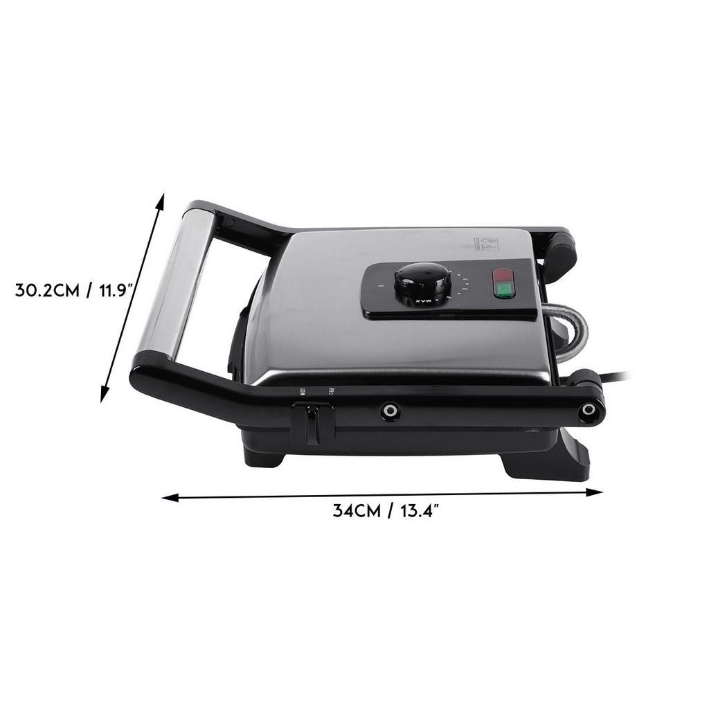 2000W Electric Grill BBQ Grill Oven Home Appliances Smokeless Electric Hotplate Smokeless Grilled Meat Pan Electric Grill 34cm * 30.2cm * 8.7cm