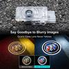 HD Led Welcome Light Car Door Projector Lamps Car Accessories For Buick Regal Lacrosse Avenir Envision Angkola Electra Anthem Cascada Avista Riviera