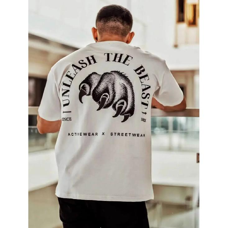Men's Cotton T-shirt Versatile Round Neck Breathable Short Sleeved Base Fitness Tops for Men