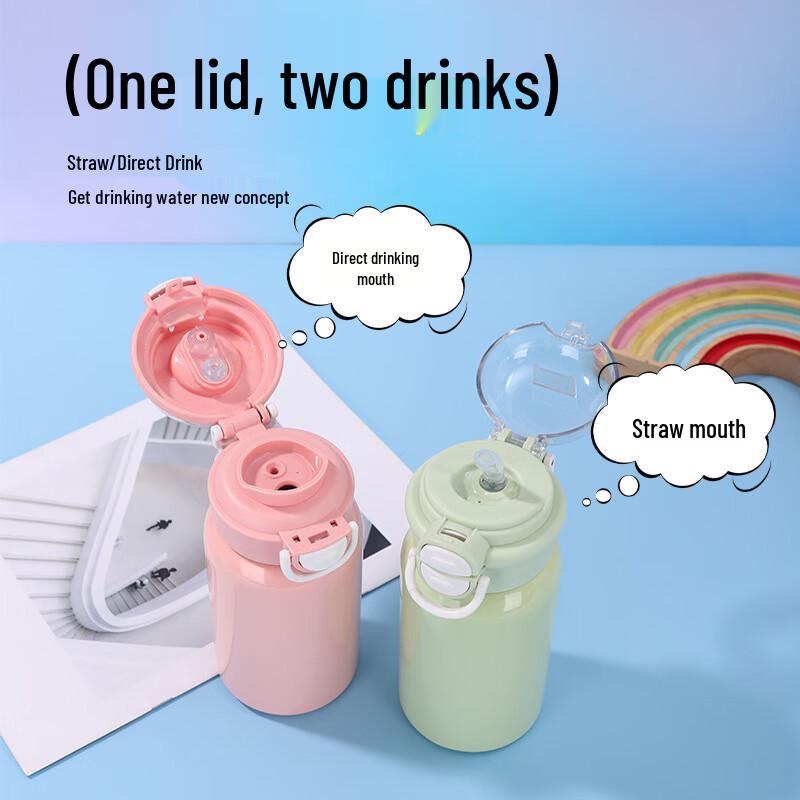 Anvelo A510 Macaron 316SS Dual-Drink Kids Insulated Bottle 500ml