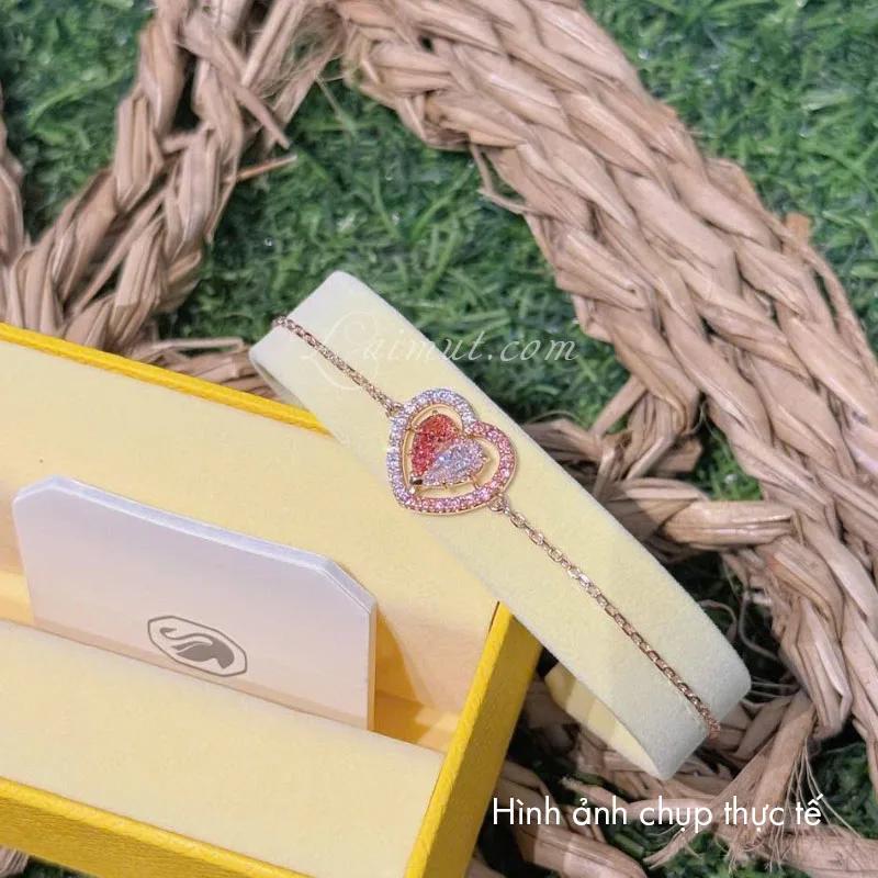 Swarovski L c Tay Ch nh H ng Gema Bracelet 5653012