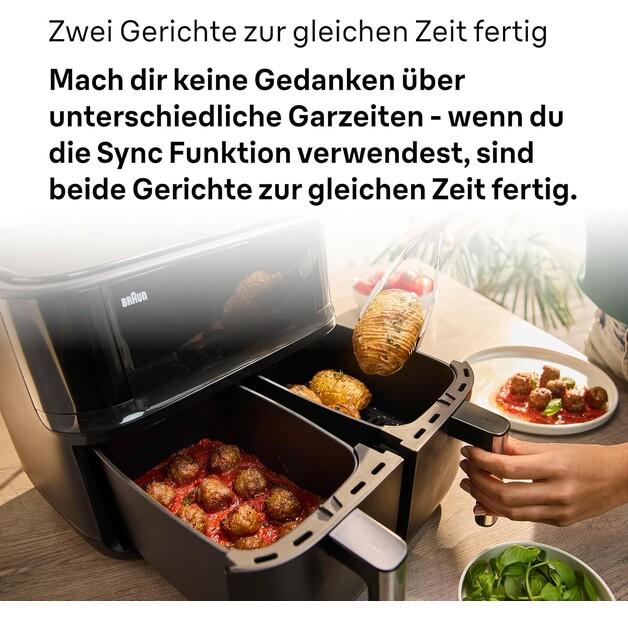 Фритюрница Braun TwinCook 3 TD 3030I BK (0X12500010)