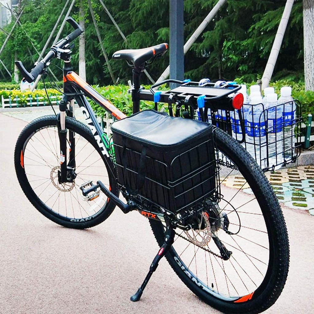 Enkrio Folding Bicycle Detachable Front Basket with Large Easy for Mountain Folding Commuter and More Basket, Capacity, Installation, Bikes, Bikes,