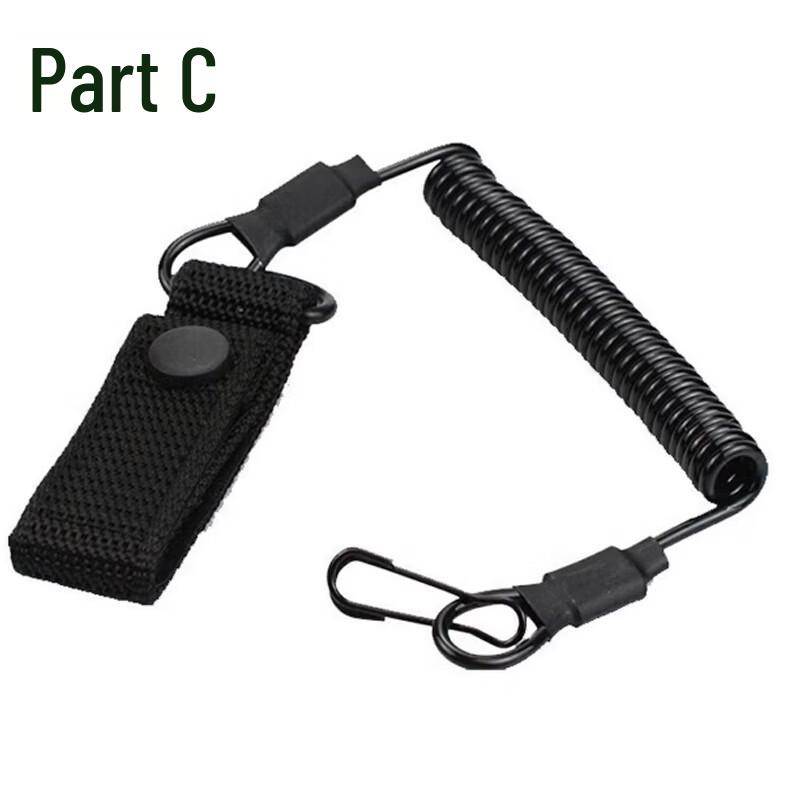 Tactical Retractable Gun Lanyard