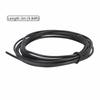 3 Meters/ 9.84ft Circuit Hookup Wire Black Guitar Wiring Cable  For Guitar Wiring