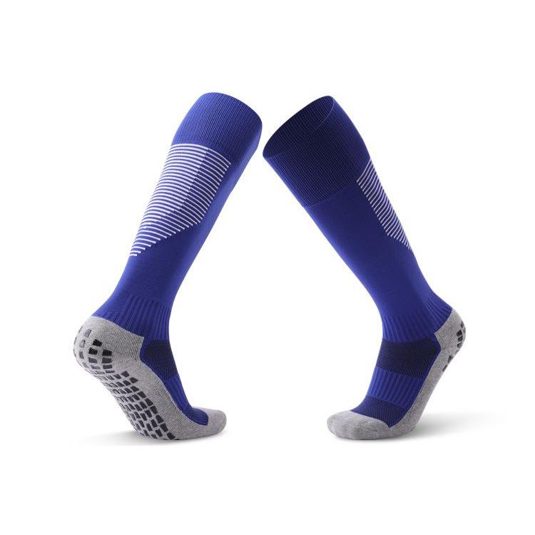 Professional Football Socks Men'S Long Tube Point Rubber Socks Towel Bottom Thickened Sports Non-Slip Socks Sweat-Absorbing High Tube Socks