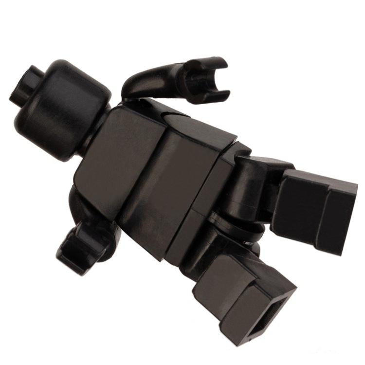 Non-Toxic 1Pcs Diy For Children Plastic Building Toys Combination Action Figures Building Blocks Compatible Accessories Toy