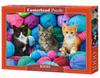 Puzzle 1000 Pieces C-104796-2 Kittens In Yarn Store