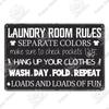 Putuo Decor Room Funny Plaque Metal Vintage Tin Sign Laundry Toilet Powder Retro Wall Art Poster for Home Man Cave Iron Painting