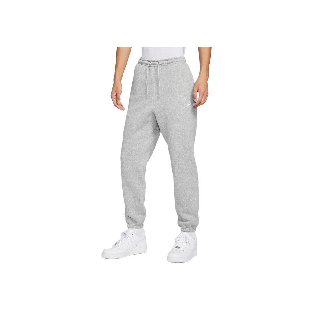 Nike Club Solid Color Fleece Tapered Knit Sports Pants Men Pants FN3809-063