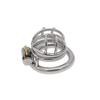 304 Stainless Steel Chastity Lock Penis Cage Chastity Cleaner Men's Wear Binding Metal Sex Tools