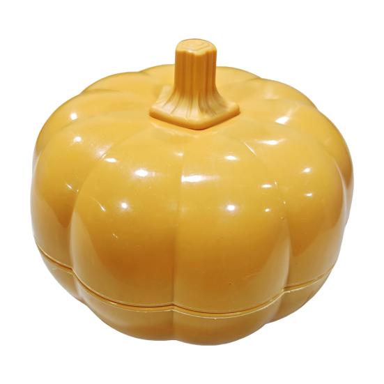 

Pumpkin Snack Lid Holder with Pumpkin Fruit Bowl Stand Sturdy Fork Storage Organizer