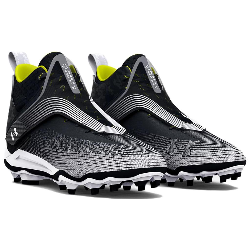 Under Armour Tacchetti da Calcio Uomo Highlight Hammer MC Nero Bianco 3025085-001