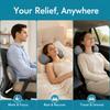 Quick-drying Neck Massager Pillow Hot Compress Lumbar Support Pillow Cervical Pillow  Helps Sleep