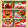 Ninja Phantom Building Blocks Gold Fire Qilin Set,  DIY Educational Toy for Kids