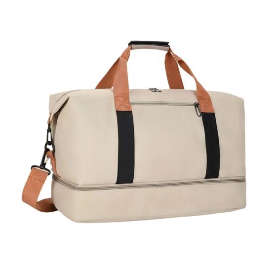Gym Bag Large Capacity Yoga Bag with Independent Shoe Compartment Dry And Wet Separation Workout Bag for Travel Fitness Swimming