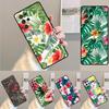 Tropical Flowers Soft TPU Phone Case For Samsung Galaxy Note 10 Pro S26 S25 S24 S23 S22 Ultra Plus S21 FE S20 Shockproof Cover