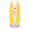 Girls Ancient Greek Toga Costume Grecian Sleeveless Gown Shawls Flowy Tulle Dress