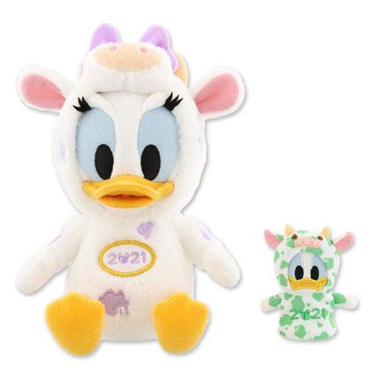 Daisy Duck Zodiac Plush Toy Disney Resort 2021 New Year of the Disney Souvenir [Tokyo Exclusive] Year's Goods, Ox, Merchandise,
