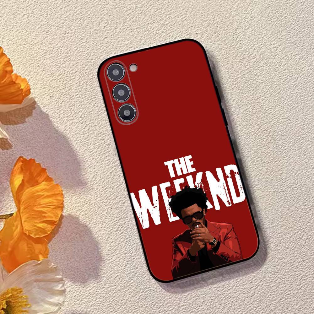 

T-THE Weekend Singer Phone Case Silicone Soft For Samsung Galaxy A73,A72,A71,A70,A53,A52,A51 Samsung a40
