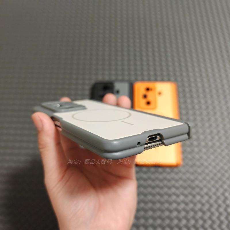 For Honor Magic Vs 3 Case For MagSafe Magnetic Matte PC Skin Feel Phone Cover Equipped Central Hinge Protection Back Shell