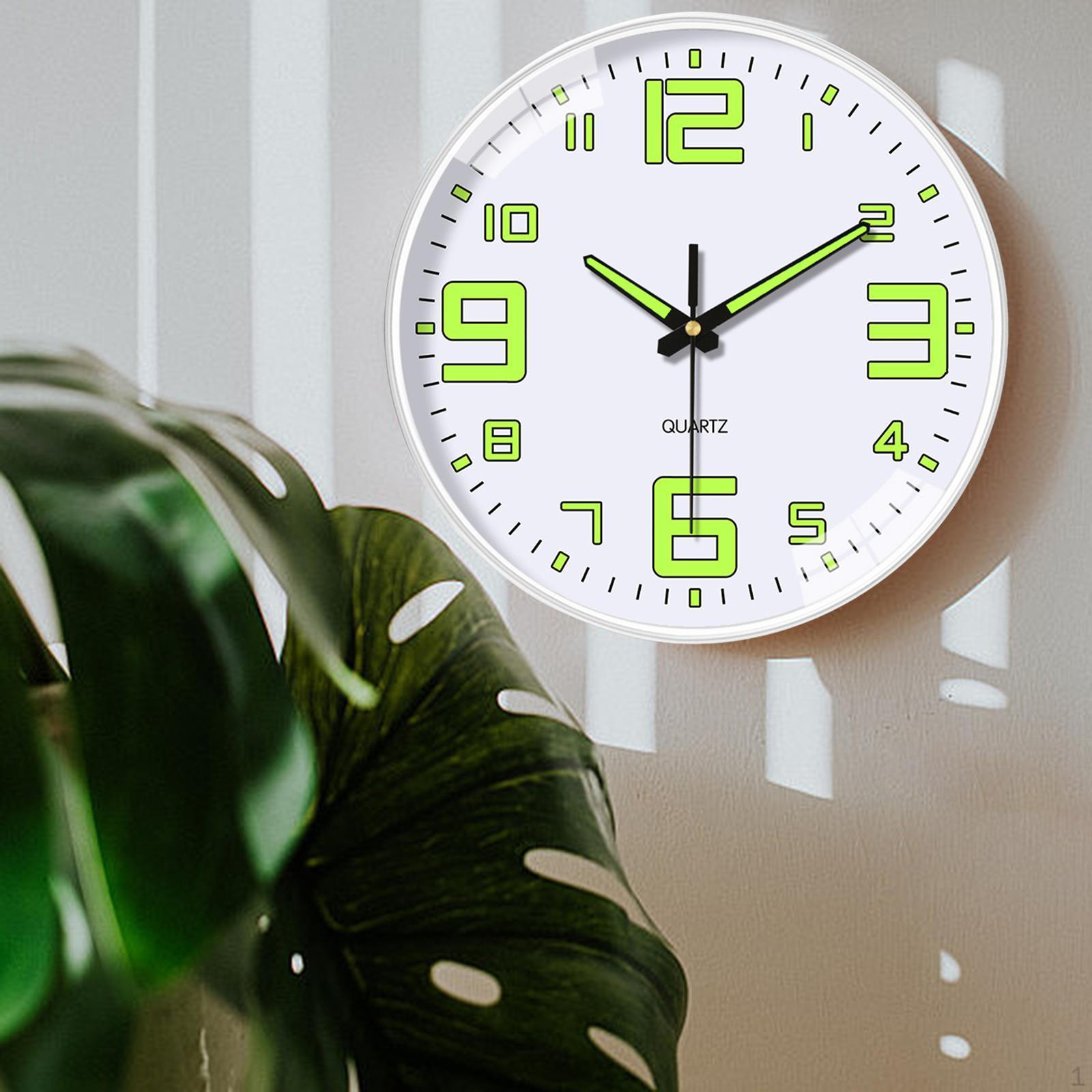 

Креативные настенные часы для удобного просмотра, идеальны для использования на кухне и в офисе Big Numbers White